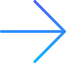 Obraz premium Arrow 85 Line Gradient Icon pictogram symbol visual illustration