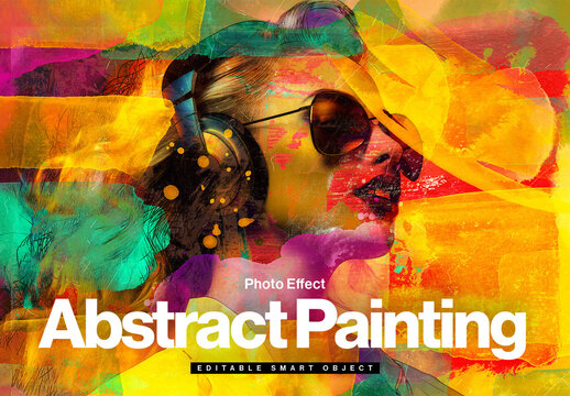 Abstract Painting Photo Effect