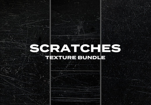Scratches Overlay Texture Bundle Pack