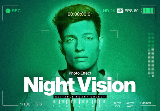 Night Vision Photo Effect