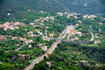 Obraz premium Town of Acquafredda - Italy