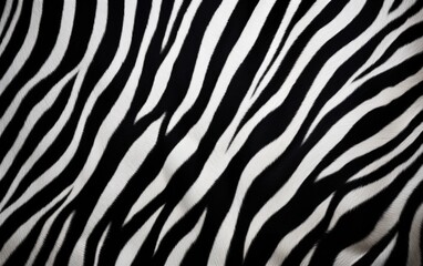Zebra fur pattern background