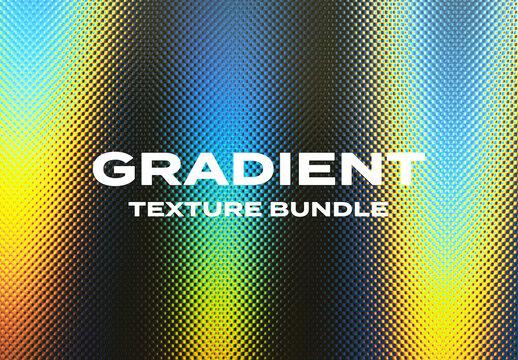 Gradient Paper Metal Hot Overlay Texture Bundle Pack