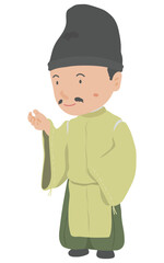 平安時代の貴族　狩衣