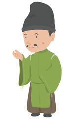 平安時代の貴族　狩衣