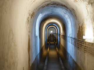 Beautiful corridor with day light 