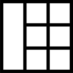 Layout 18 Line Icon pictogram symbol visual illustration