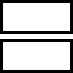 Layout 23 Line Icon pictogram symbol visual illustration