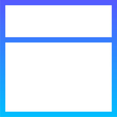 Layout 22 Line Gradient Icon pictogram symbol visual illustration