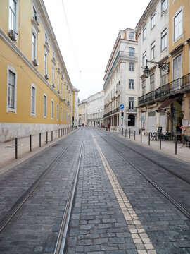 Portugal Lisbon cityscape day time
