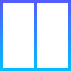 Layout 28 Line Gradient Icon pictogram symbol visual illustration