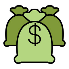 Money bag icon