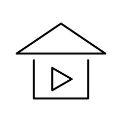 Obraz premium E-learning Black and White icon set. Online education Elements Outline editable icon set. Thin line icons set. Smart Learning. Online tuition, e-learning, video courses, Graduation, Education Modern.