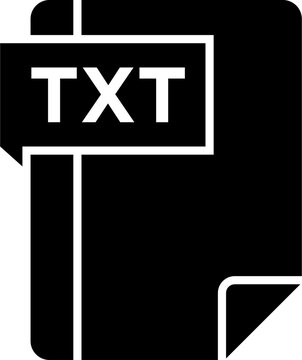 TXT Icon symbols pictograms design elements visual representations