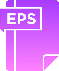 EPS Glyph Gradient Icon pictogram symbol visual illustration