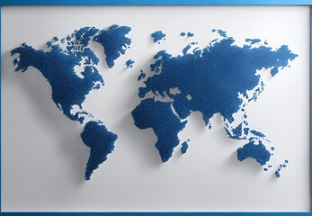 world map with background, blue world map,