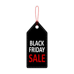 Black Friday sales tag.Tag design for sale,discount,advertisement,price tag.