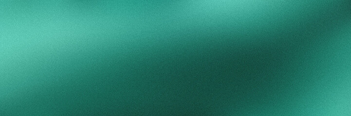 teal green blue , color gradient rough abstract background shine bright light and glow template empty space , grainy noise grungy texture