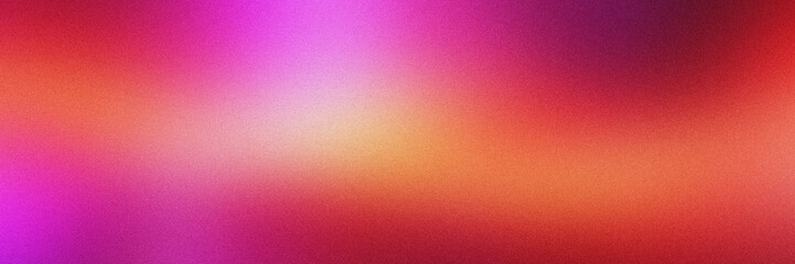 yellow red pink , color gradient rough abstract background shine bright light and glow template empty space , grainy noise grungy texture