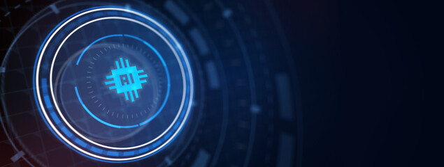 Internet of things - IOT concept. Businessman offer IOT products and solutions. illustration