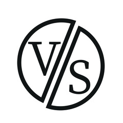 Versus Letters Icon