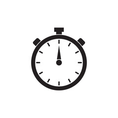 stop watch icon vector