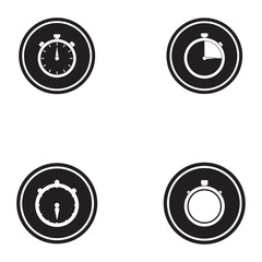 stop watch icon vector