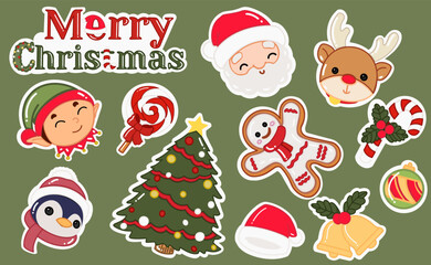 Christmas Sticker Set