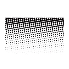 Halftone Dots Gradient Pattern