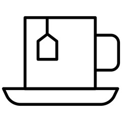 Outline Tea icon