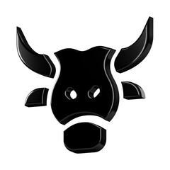 This is a beautifully designed 3D icon with a beautiful metallic texture.