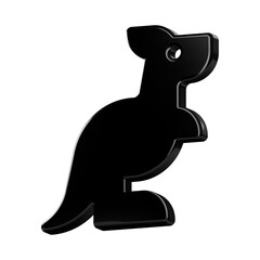 This is a beautifully designed 3D icon with a beautiful metallic texture.