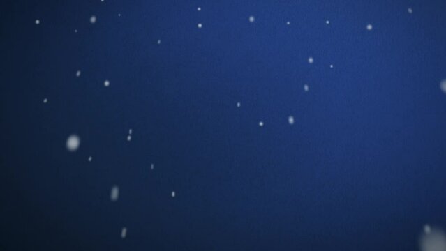 Animated falling snowball in the winter season video background yuhuu.