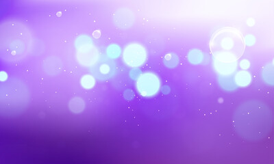 Vector bokeh effect gradient background
