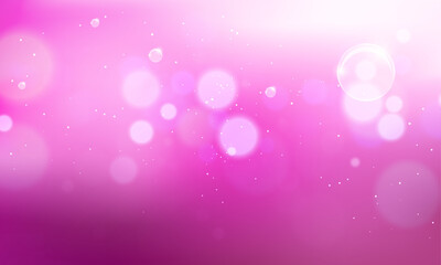 Vector bokeh effect gradient background