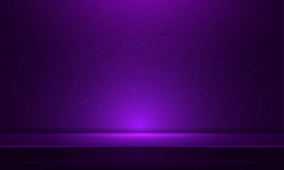 Vector abstract magic purple light background