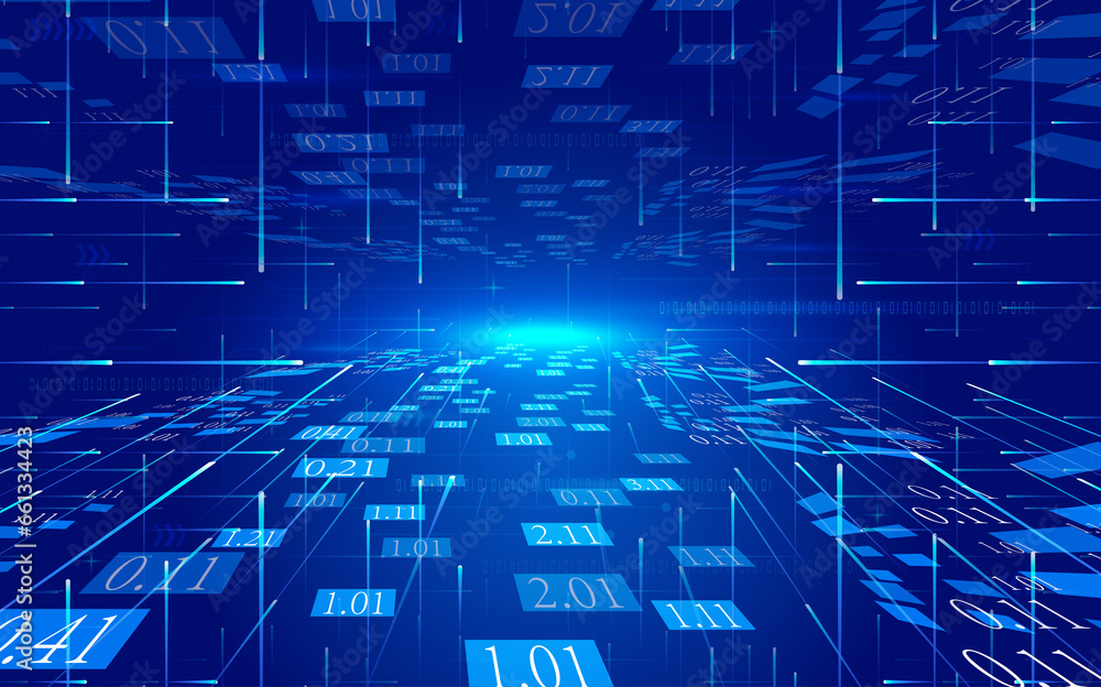 Aufkleber radial motion data and ray internet technology big data background