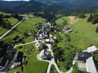 Zgornja Sorica, Slovenia - drone footage.