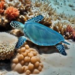 Coral reef, underwater world
