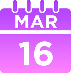 03-Mach - 16 Glyph Gradient Icon pictogram symbol visual illustration