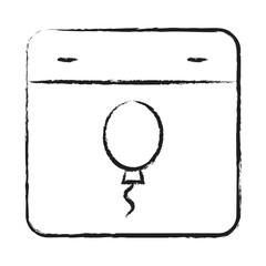 Hand drawn Balloon Event icon