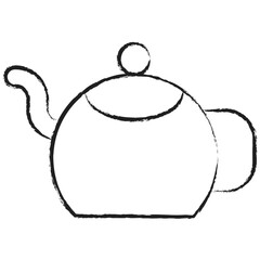 Obraz premium Hand drawn Pot icon