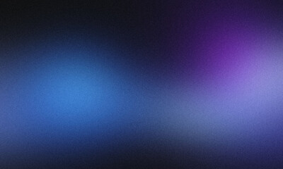 spot light black purple blue , empty space grainy noise grungy texture color gradient rough abstract background , shine bright light and glow template 