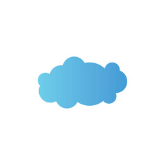 Cloud template logo design with a modern and creative concept. Logo for business, emblem, company and brand.