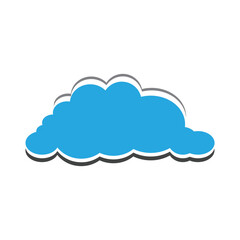 Cloud template logo design with a modern and creative concept. Logo for business, emblem, company and brand.