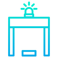 Outline Gradient Game Control Icon