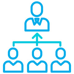 Outline Gradient Manager hierarchy icon