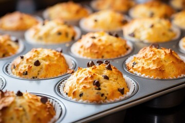 muffins baked in tin loaf pans