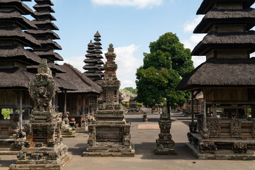 Temple Taman Ayun, Bali. Site religieux et temple hindouiste.