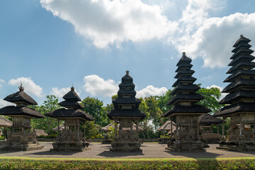 Obraz premium Temple Taman Ayun, Bali. Site religieux et temple hindouiste.